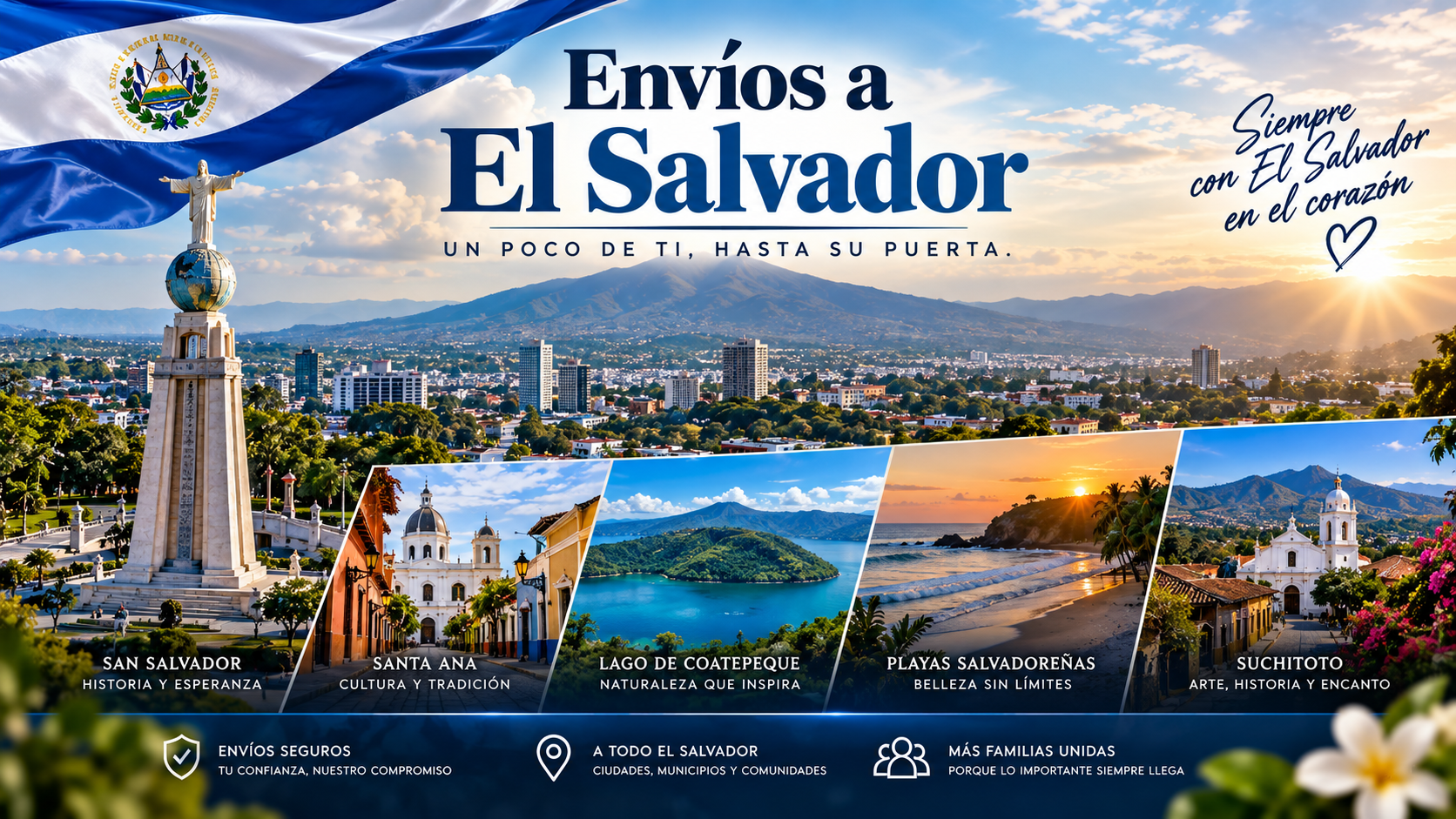 Envíos a El Salvador