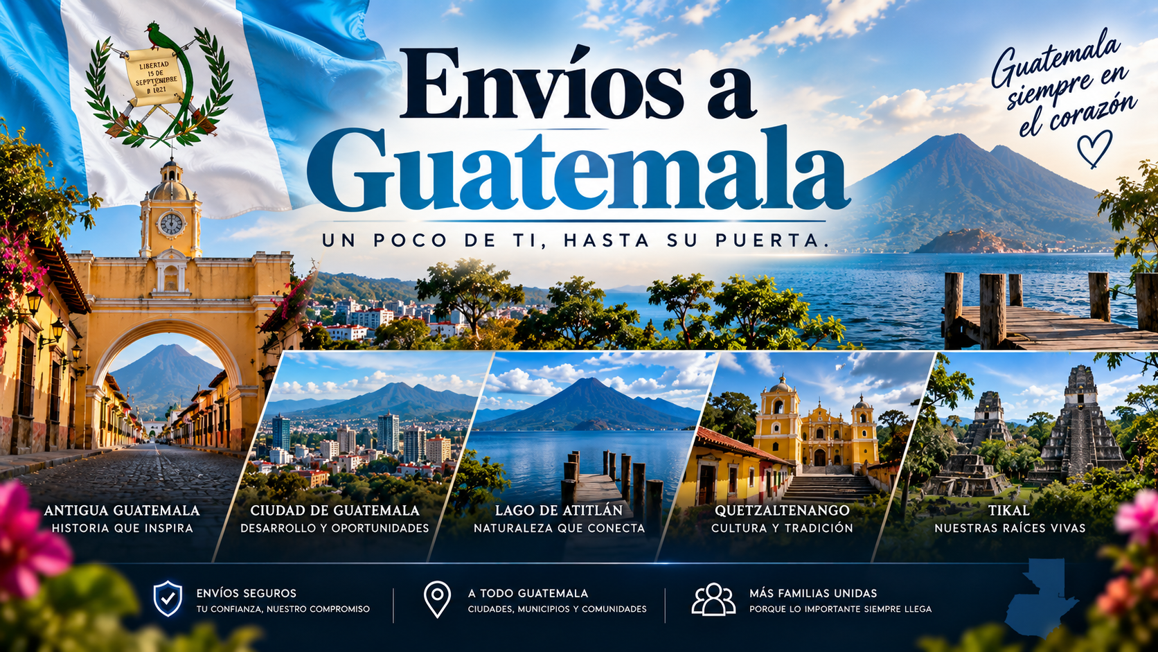 Envíos a Guatemala
