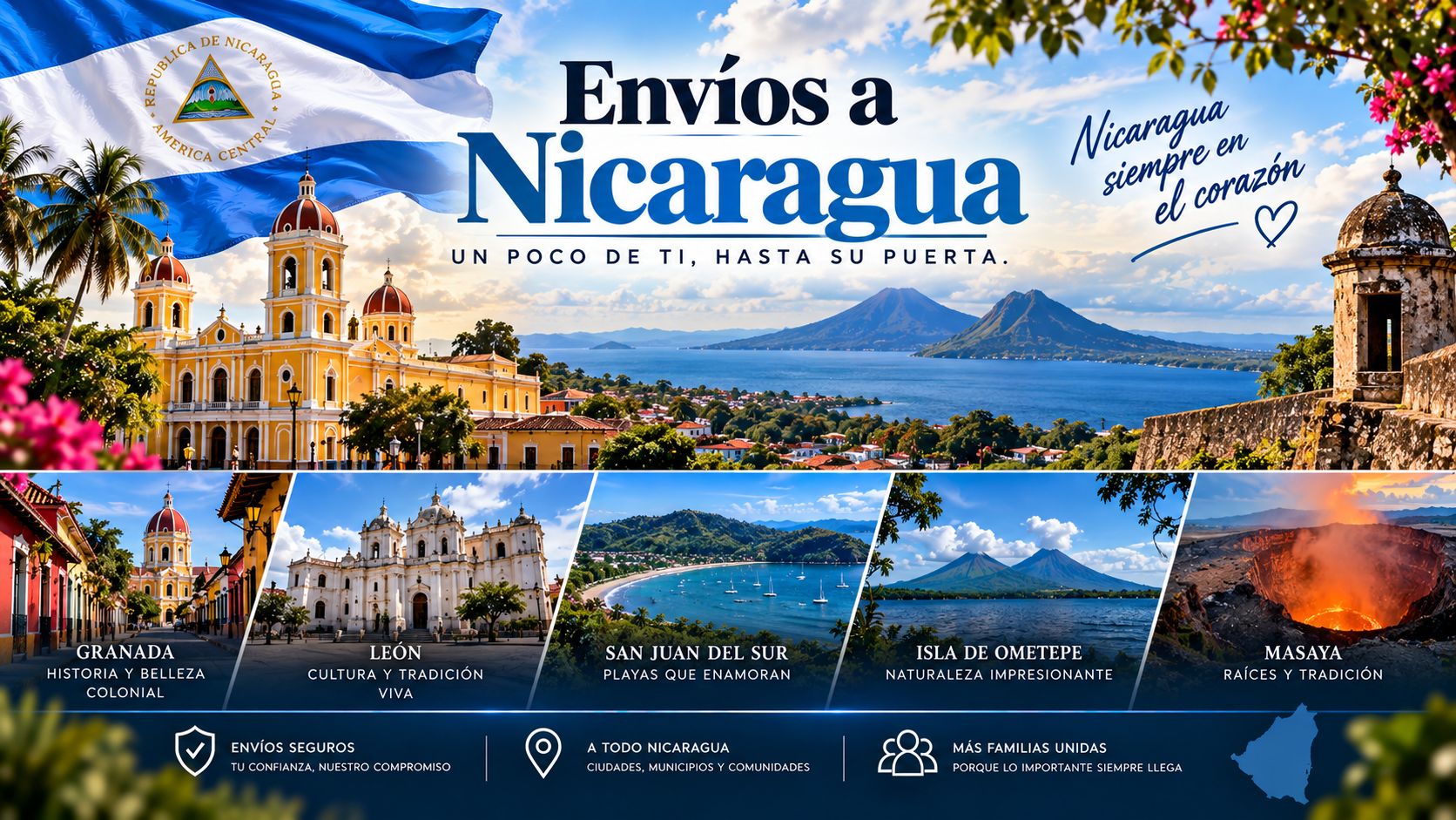 Envíos a Nicaragua